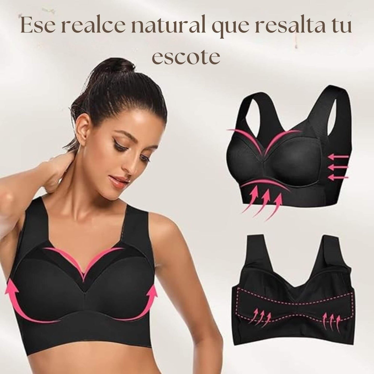 Invisible, cómodo y con soporte real… Breeze Lift™ lo tiene TODO 💖