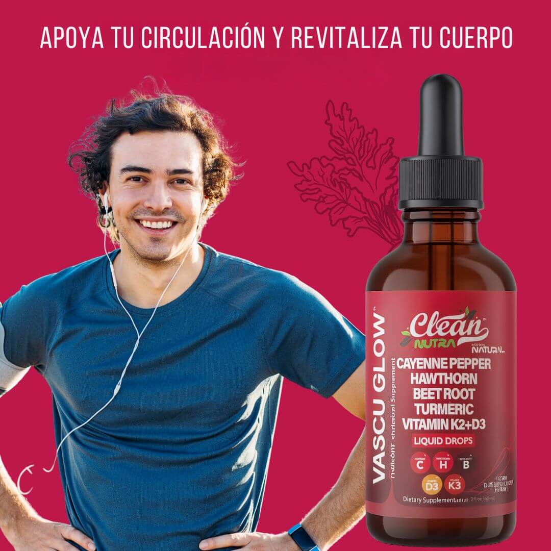 Adiós Piernas Pesadas y Hormigueo: Apoya tu Circulación Natural - VascuFlow™
