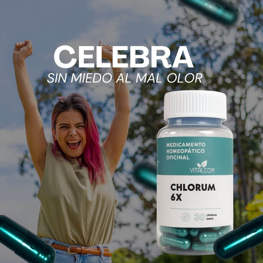 Chlorum 6X: contribuye a neutralizar los olores desde su origen y a recuperar tu confianza
