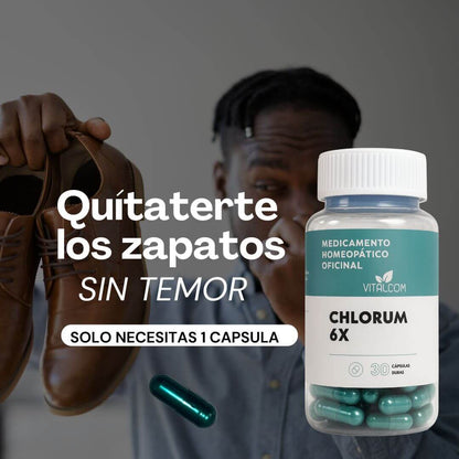 Chlorum 6X: contribuye a neutralizar los olores desde su origen y a recuperar tu confianza